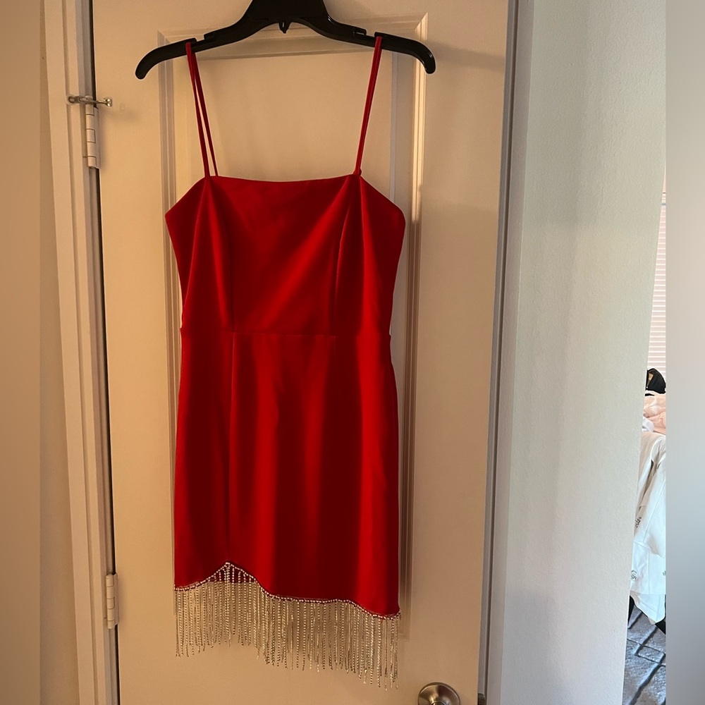 Trixxi party red dress